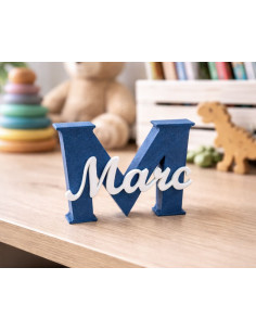 Nombre personalizado en letra decorativa
