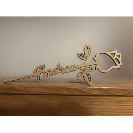 Flor Personalizada Nombre