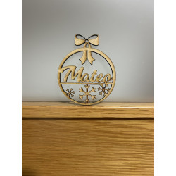 Bolita Navidad Personalizada