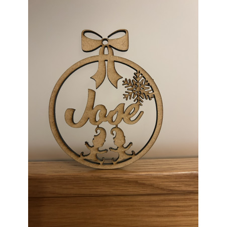 Bolita Navidad Personalizada 2