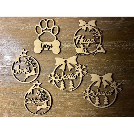 Bolita personalizada nombre