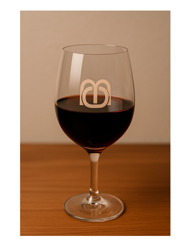 Copa de vino personalizada con imagen
