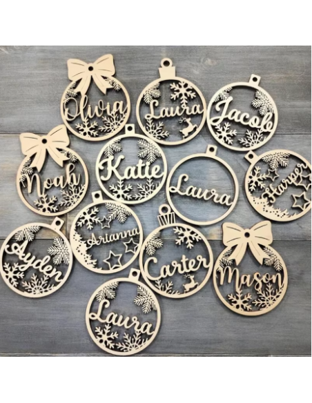 Bolita Navidad Personalizada 2