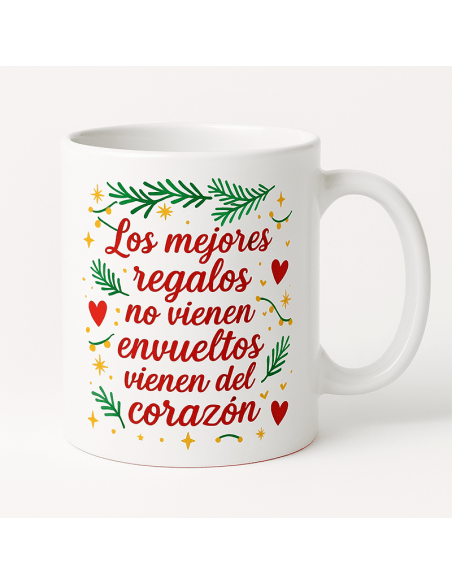 Taza “Los mejores regalos no vienen envueltos”