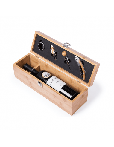 Caja de Vino con Accesorios – Edición Premium Diseño