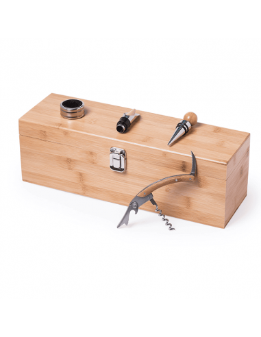 Caja de Vino con Accesorios – Edición Premium Diseño