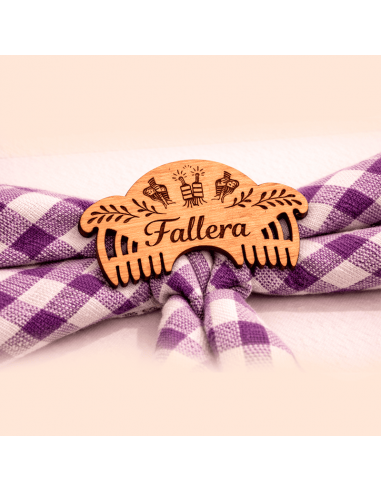 Sujeta pañuelo fallero tipo peineta