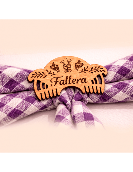 Sujeta pañuelo fallero tipo peineta