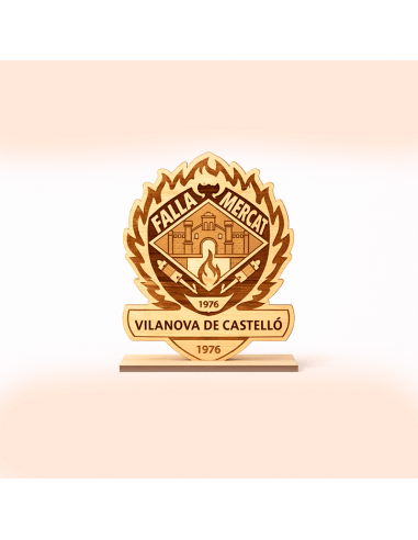 Escudo Falla - Personalizalo 25cm