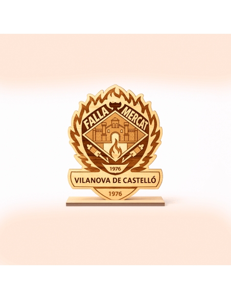 Escudo Falla - Personalizalo 25cm