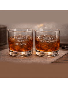 Pack 2 vasos grabados — Dia del Pare